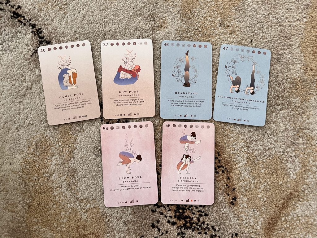 Yoga poses for beginners printable backbendings, balance, inversions
